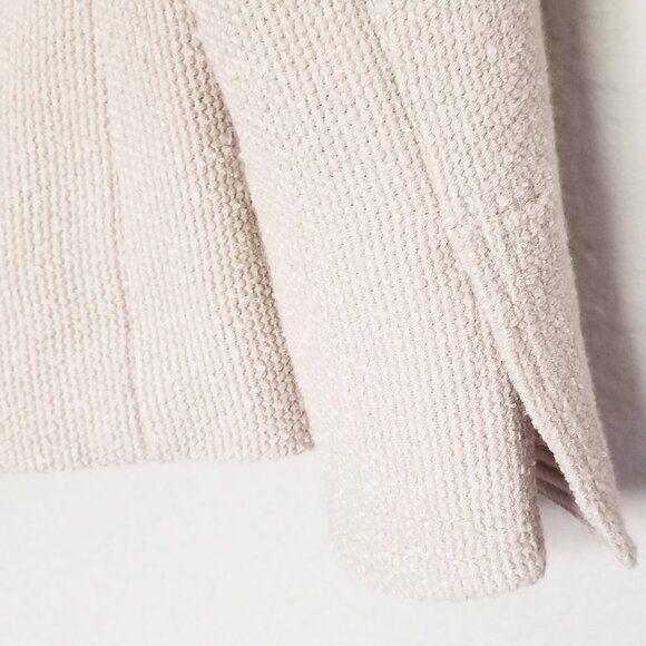 Vince Boucle Jacket Size 6 Blazer Textured 3/4 Sleeves Crop Office Preppy $365 - Picture 13 of 16